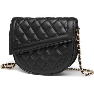 Women Flap Crossbody Purses Over the Shoulder Chain Bags Vegan Leather Handbags
